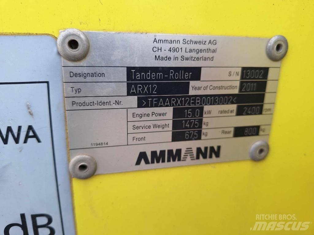 Ammann ARX 12 Duowalsen