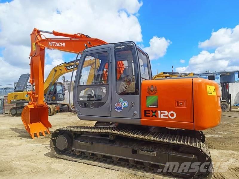 Hitachi EX 120 Rupsgraafmachines
