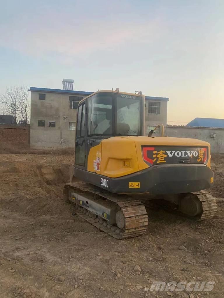 Volvo EC80D Midigraafmachines 7t - 12t