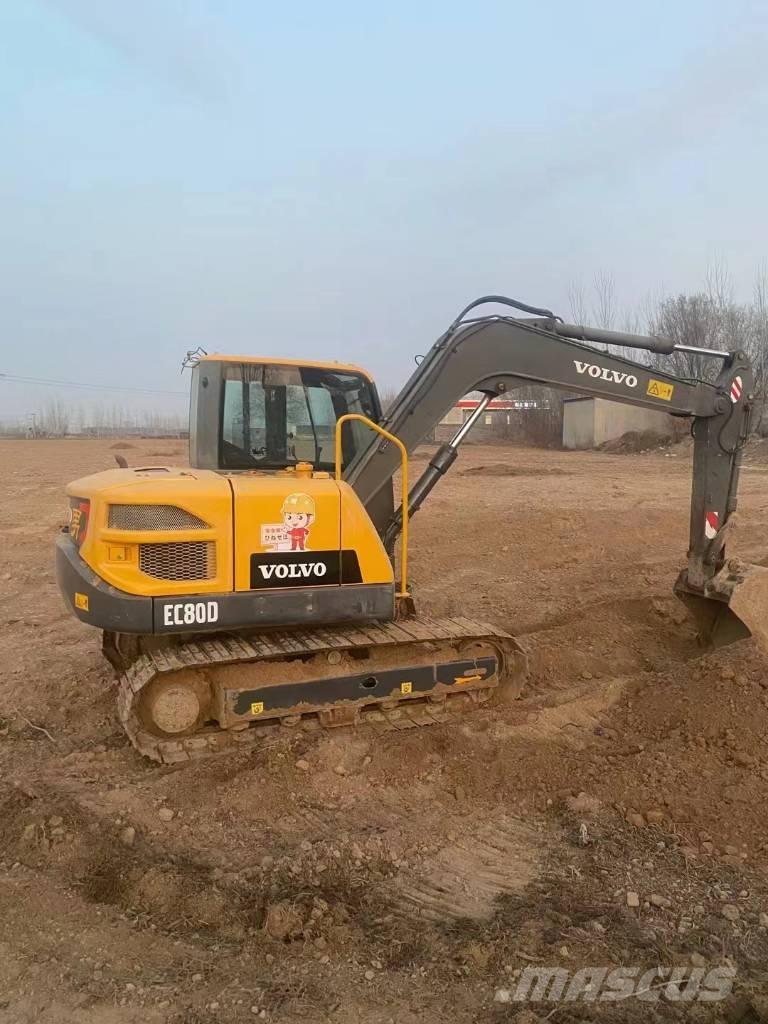 Volvo EC80D Midigraafmachines 7t - 12t