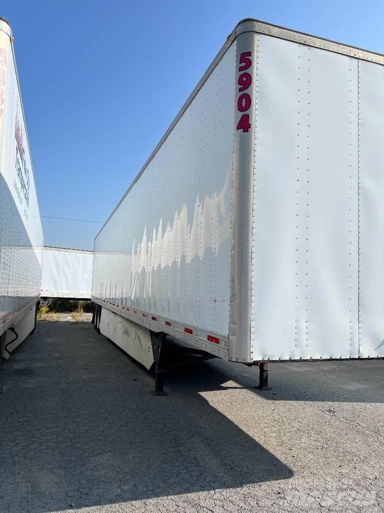 Utility 4000D-X Gesloten opbouw trailers