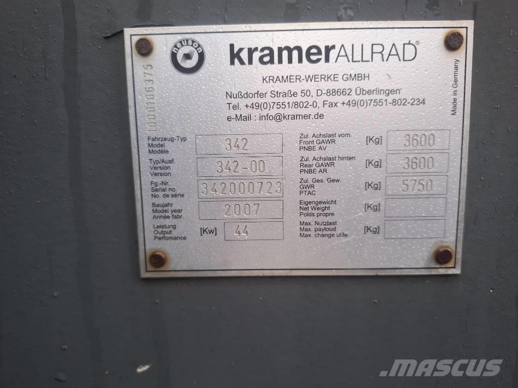 Kramer 380 Wielladers