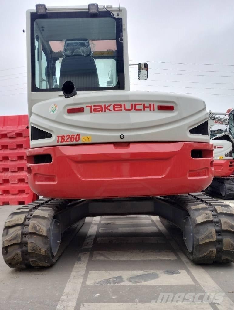 Takeuchi TB 260 Minigraafmachines < 7t