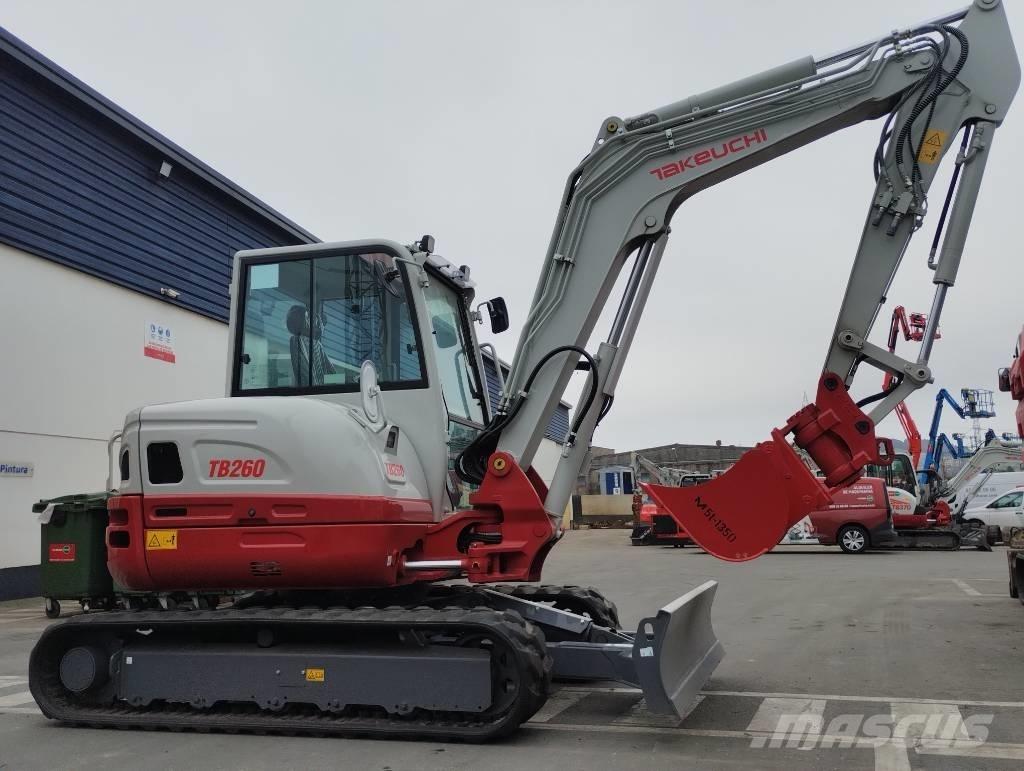 Takeuchi TB 260 Minigraafmachines < 7t