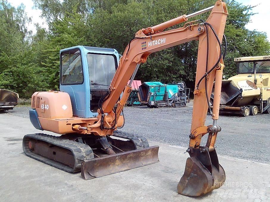 Hitachi EX 40 Minigraafmachines < 7t