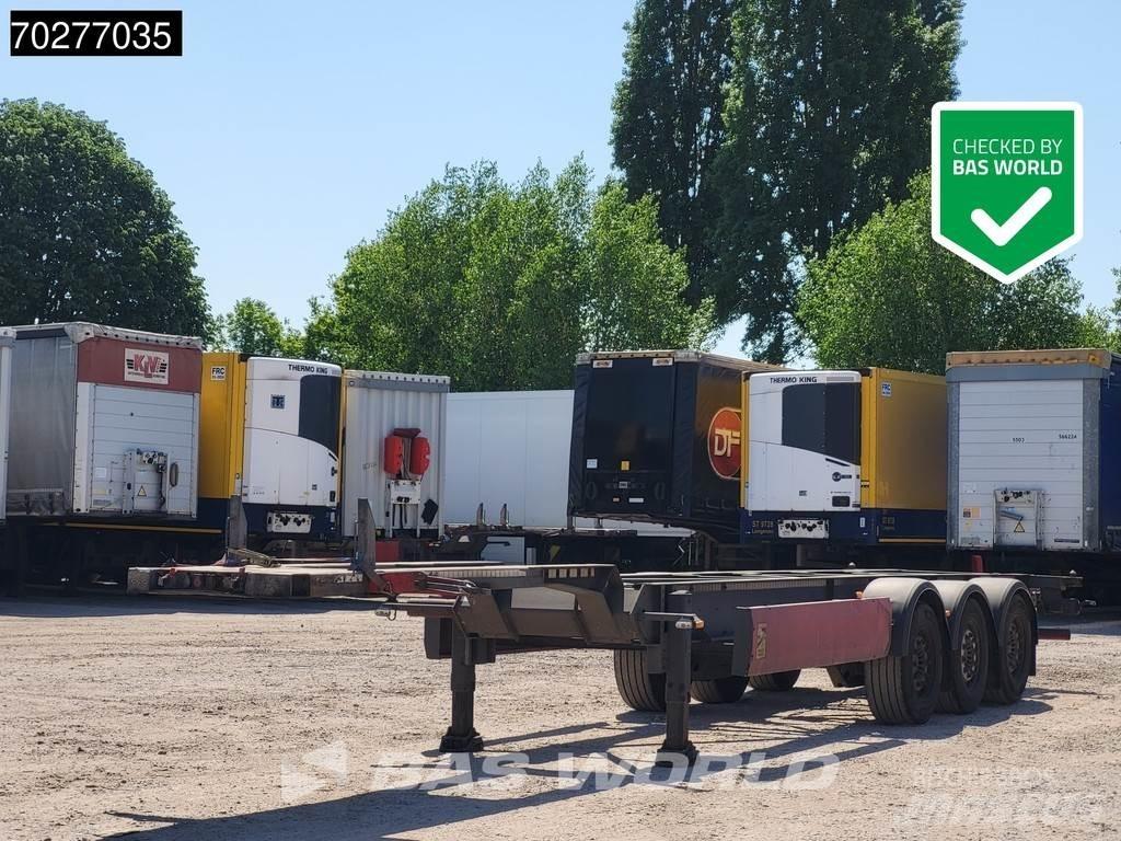 Van Hool 3 axles Containerchassis