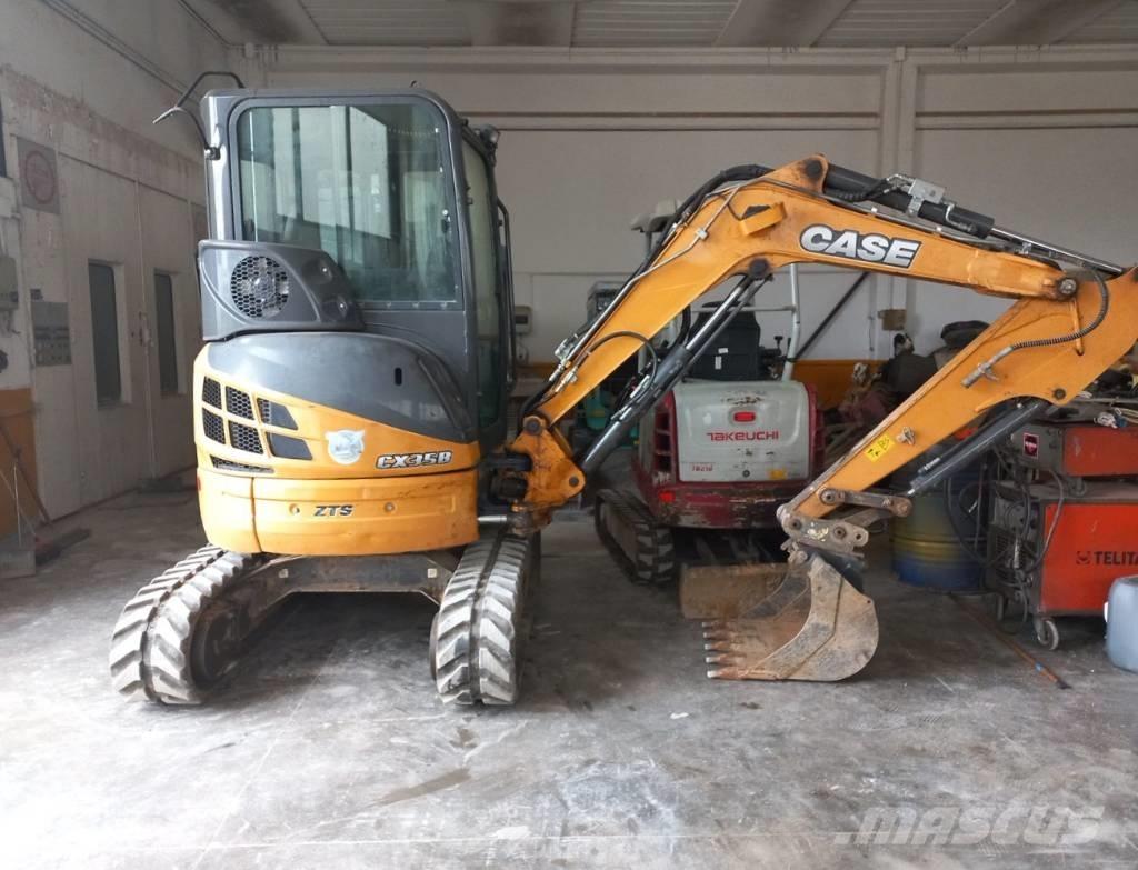 CASE CX 35 B ZTS Minigraafmachines < 7t