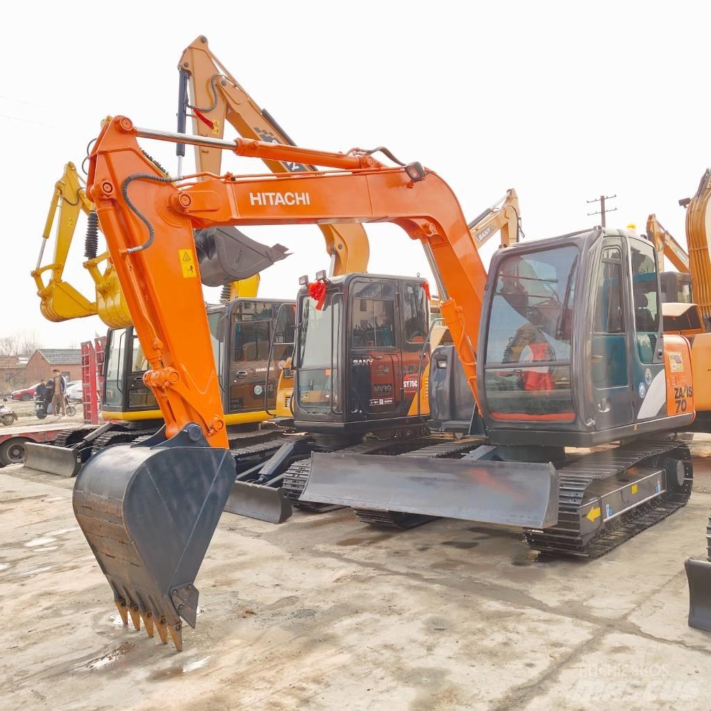 Hitachi ZX70 Midigraafmachines 7t - 12t