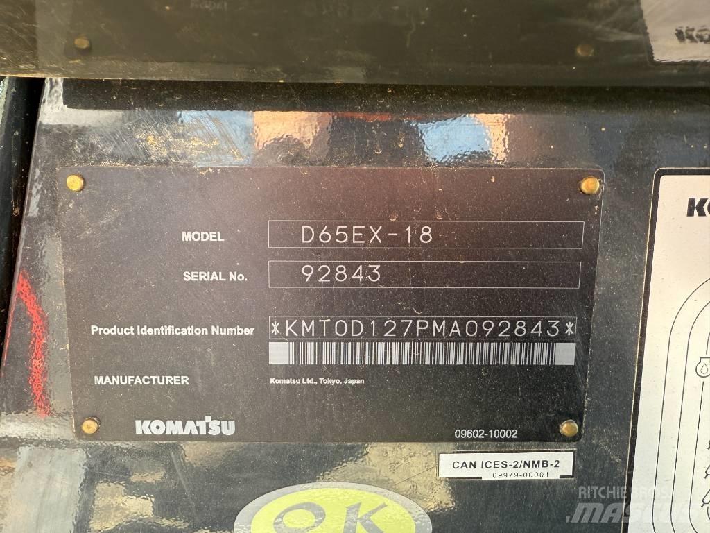 Komatsu D65EX-18 Rupsdozers