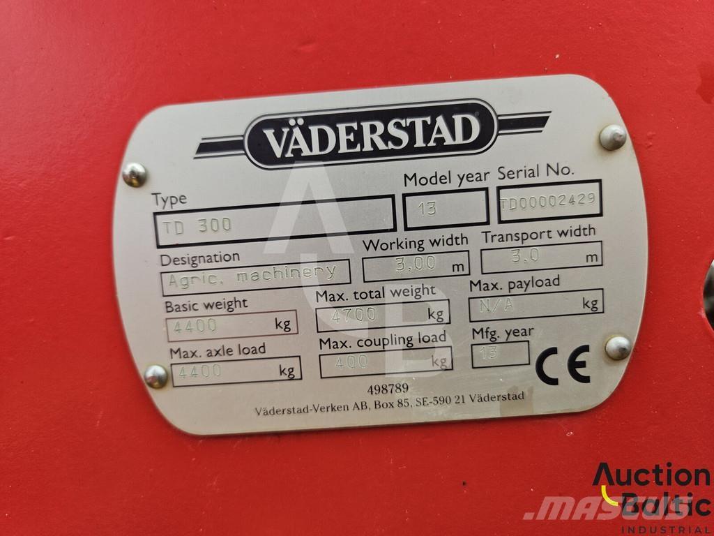 Väderstad TD300 Zaaicombinaties