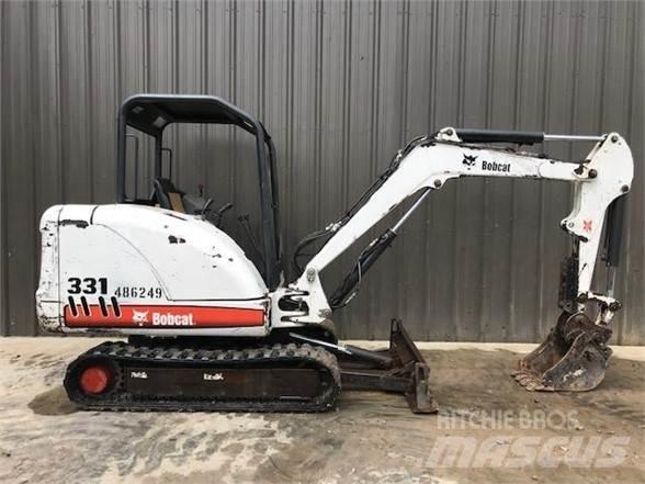 Bobcat 331G Minigraafmachines < 7t