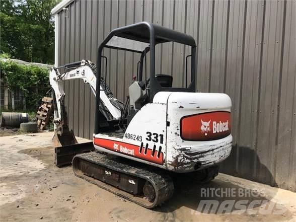 Bobcat 331G Minigraafmachines < 7t