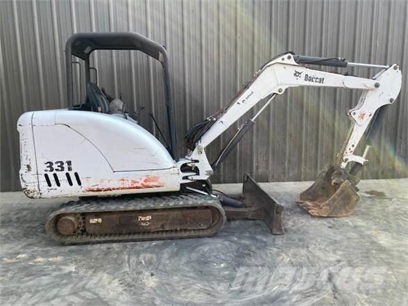 Bobcat 331G Minigraafmachines < 7t