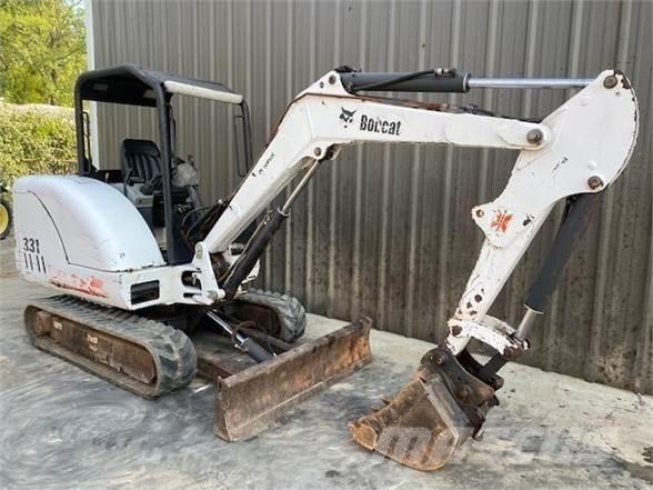 Bobcat 331G Minigraafmachines < 7t