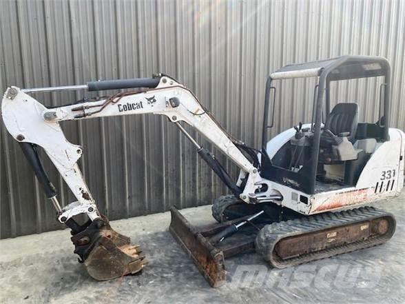 Bobcat 331G Minigraafmachines < 7t