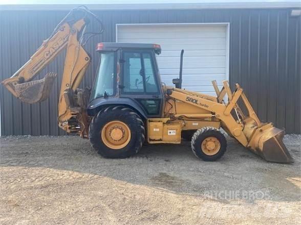 CASE 580L Graaf-laadcombinaties