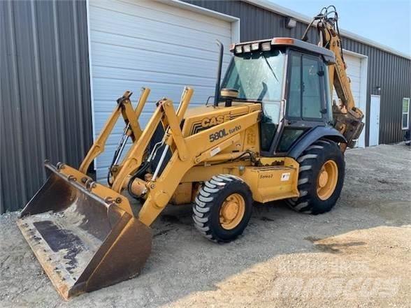 CASE 580L Graaf-laadcombinaties