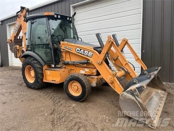 CASE 580N Graaf-laadcombinaties