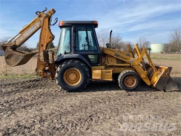 CASE 580SL Graaf-laadcombinaties