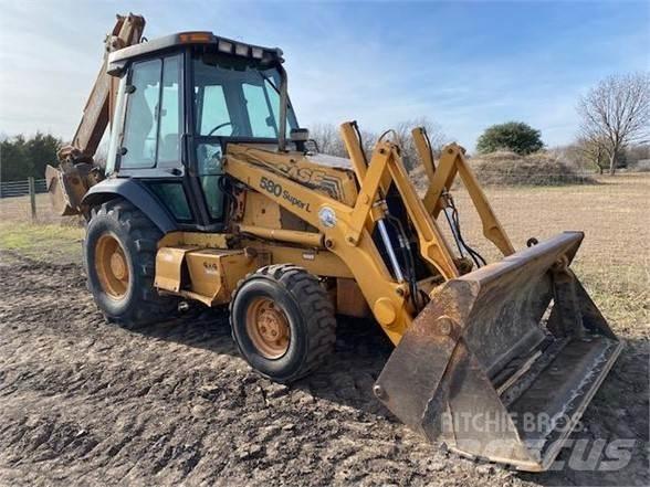 CASE 580SL Graaf-laadcombinaties