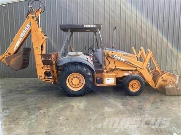 CASE 580SM II Graaf-laadcombinaties