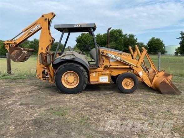 CASE 580SM II Graaf-laadcombinaties
