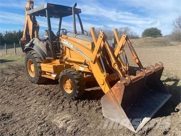 CASE 580SM II Graaf-laadcombinaties