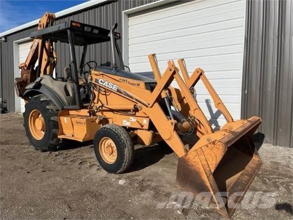 CASE 580SM II Graaf-laadcombinaties