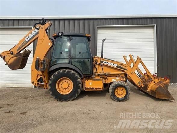 CASE 580SN Graaf-laadcombinaties