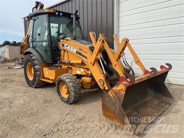 CASE 580SN Graaf-laadcombinaties