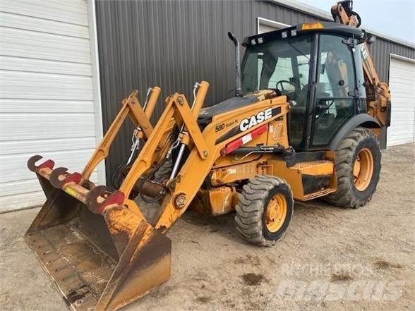 CASE 580SN Graaf-laadcombinaties