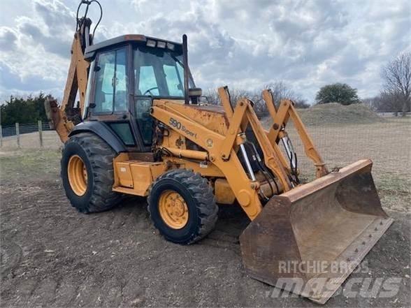 CASE 590SL Graaf-laadcombinaties