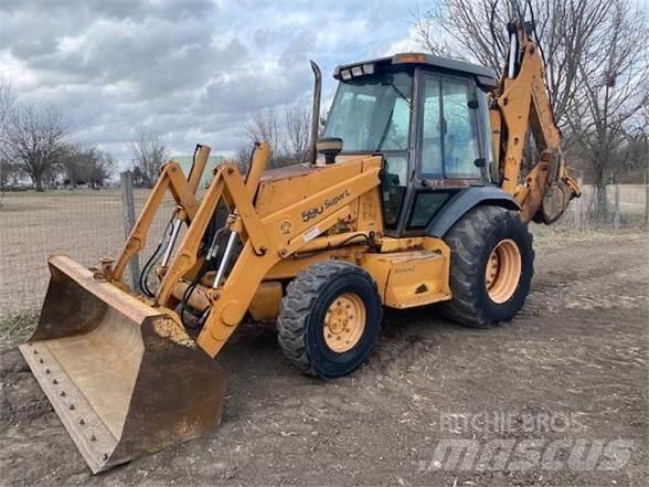 CASE 590SL Graaf-laadcombinaties