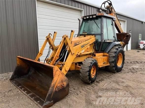 CASE 590SL Graaf-laadcombinaties