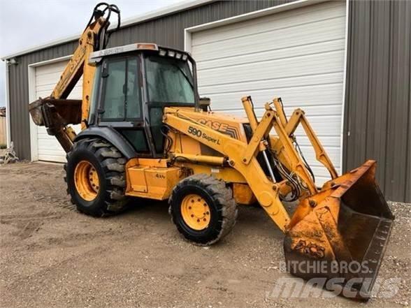 CASE 590SL Graaf-laadcombinaties