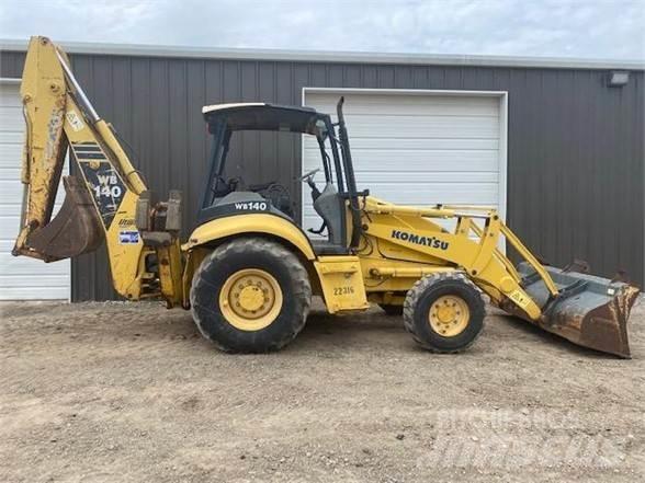 Komatsu WB140 Graaf-laadcombinaties
