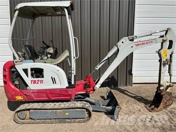 Takeuchi TB216 Minigraafmachines < 7t