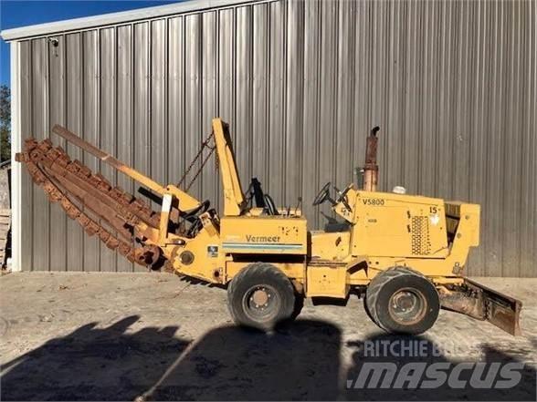 Vermeer V5800 Sleuvengravers