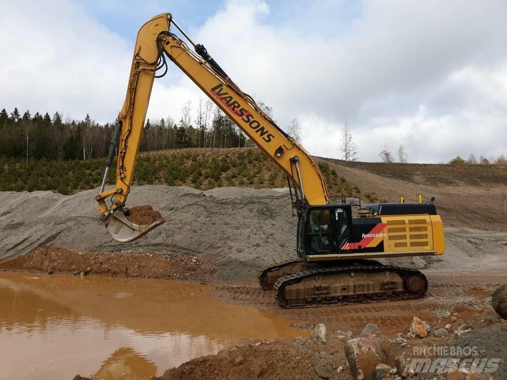 CAT 349 EL Graafmachines Long Reach