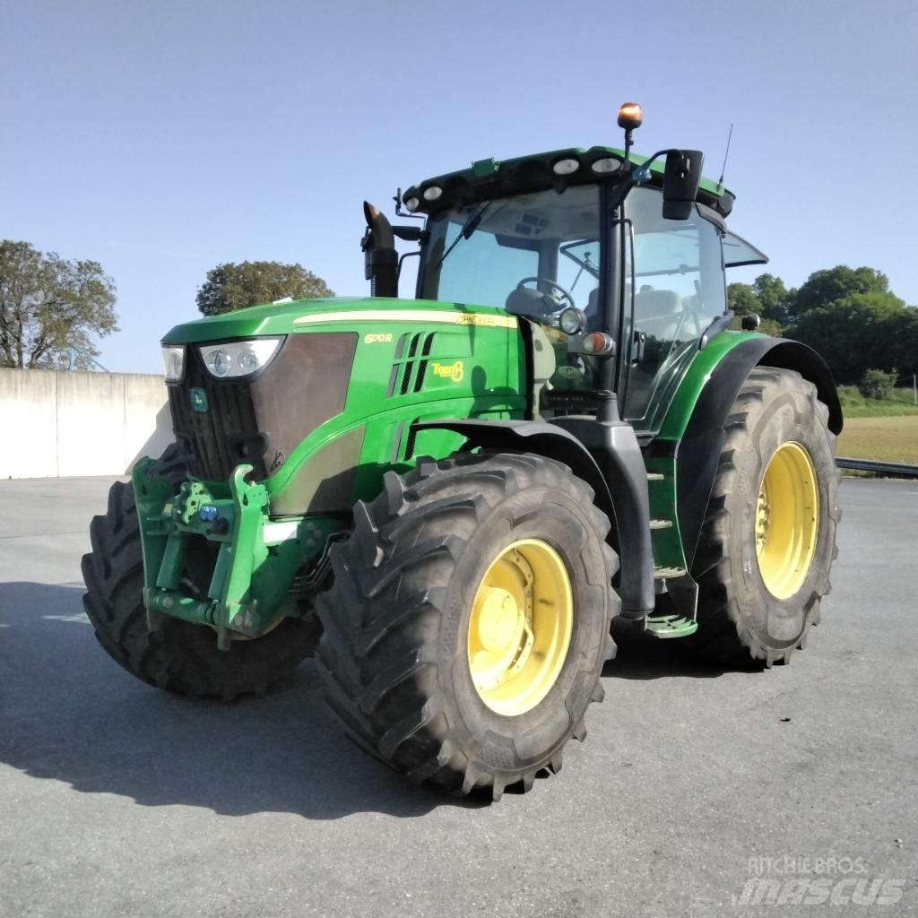 John Deere 6170R Tractoren