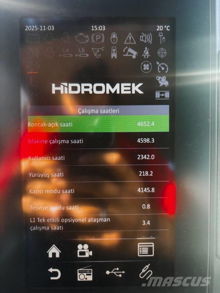 Hidromek HMK 230 NLC Rupsgraafmachines