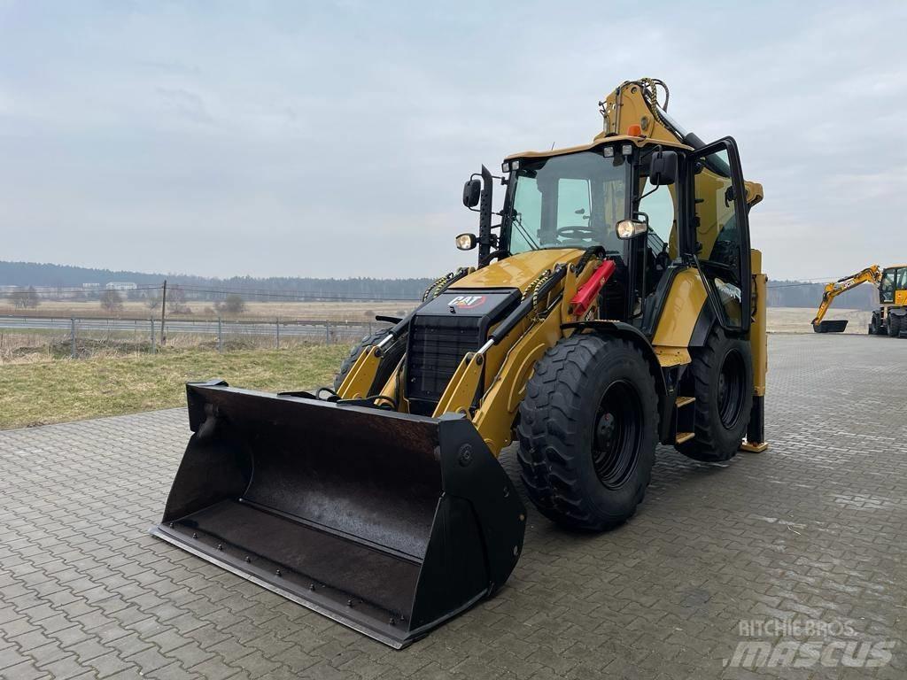 CAT 444 F2 Graaf-laadcombinaties
