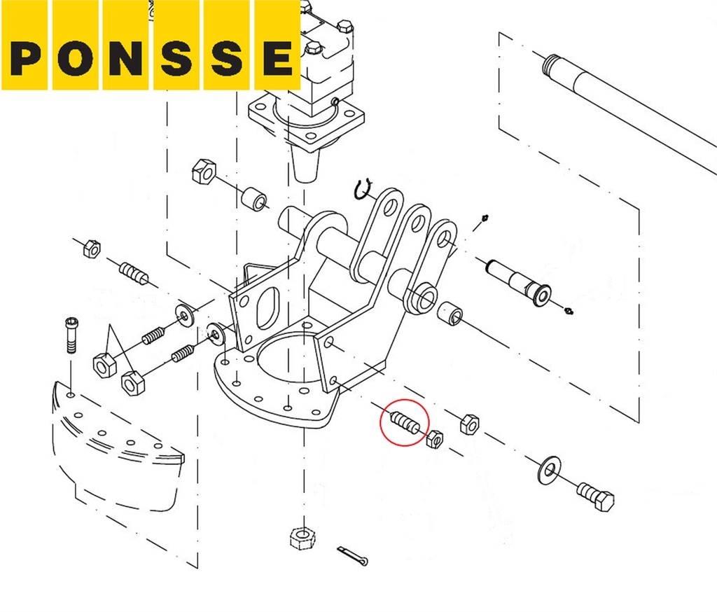 Ponsse 0006853 Uitrijwagenkranen