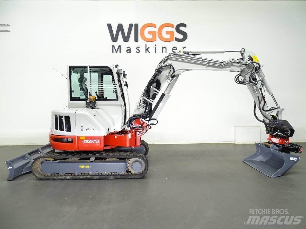 Takeuchi TB 257 FR Minigraafmachines < 7t