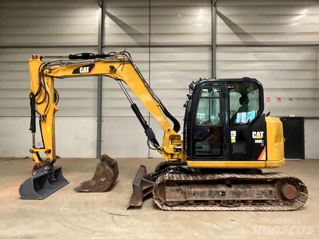 CAT 308 E 2 CR Midigraafmachines 7t - 12t