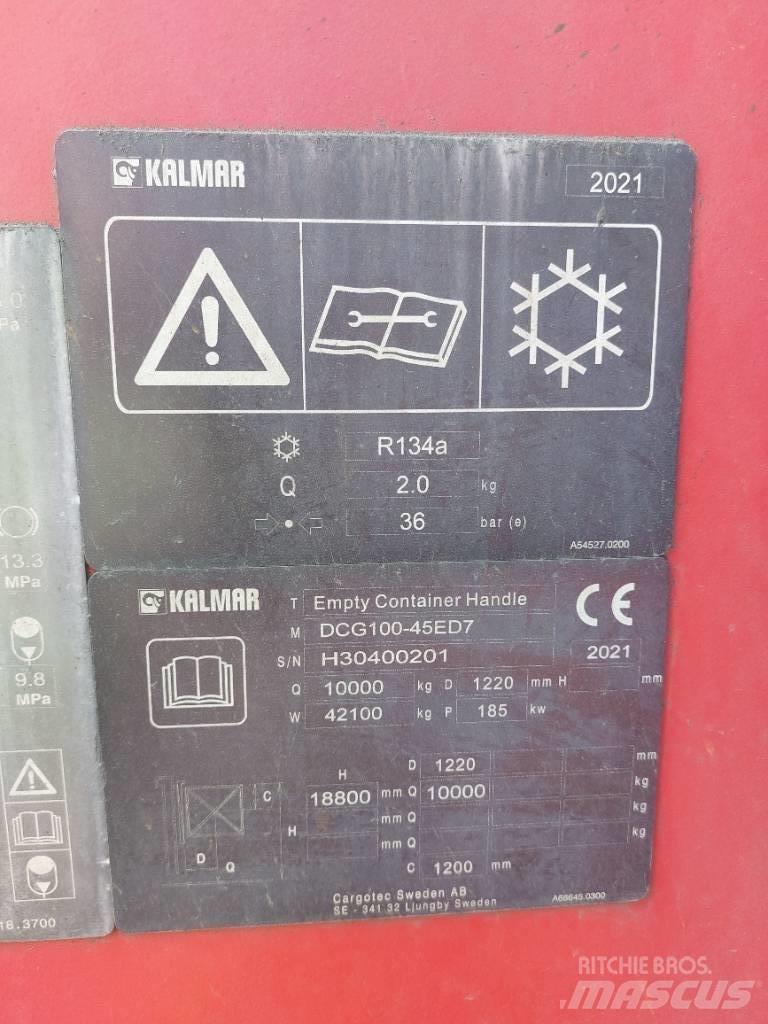 Kalmar DCG100-45ED7 Containerheftrucks