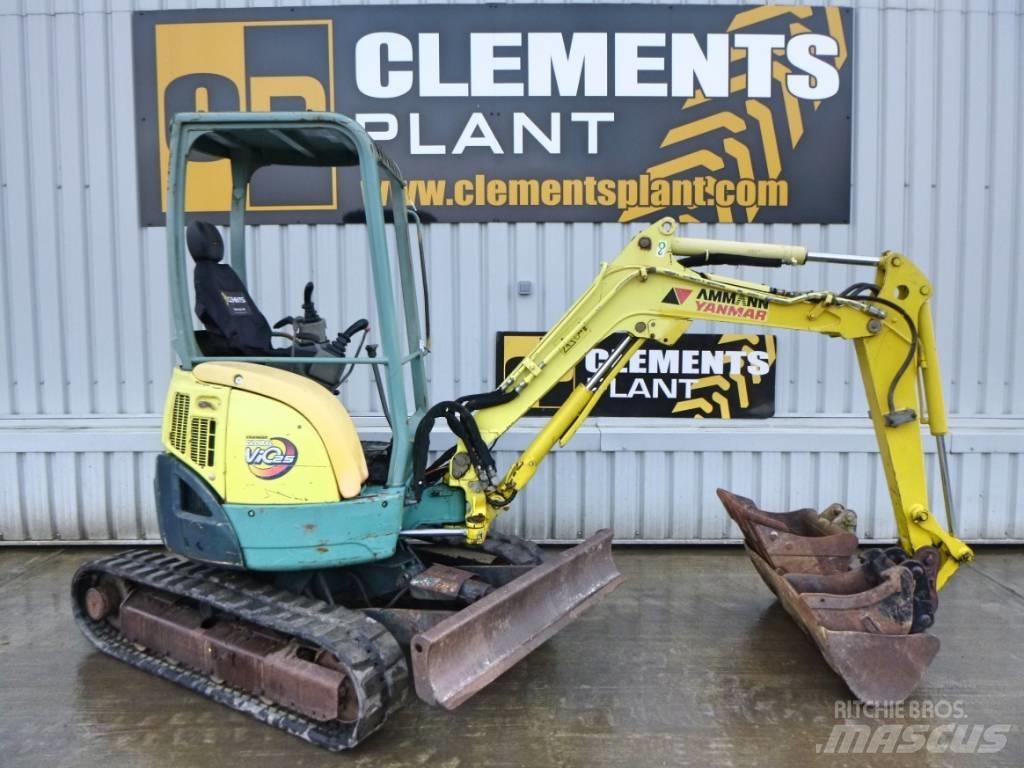 Yanmar Vio25 Minigraafmachines < 7t