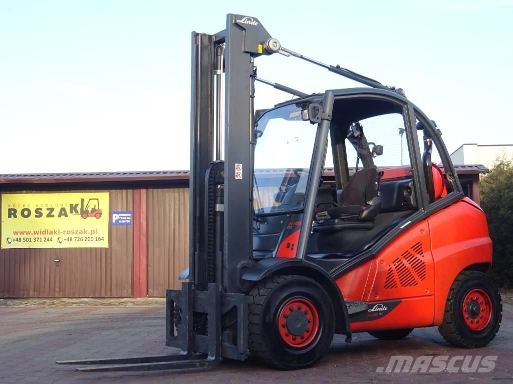 Linde H45T-02 LPG heftrucks