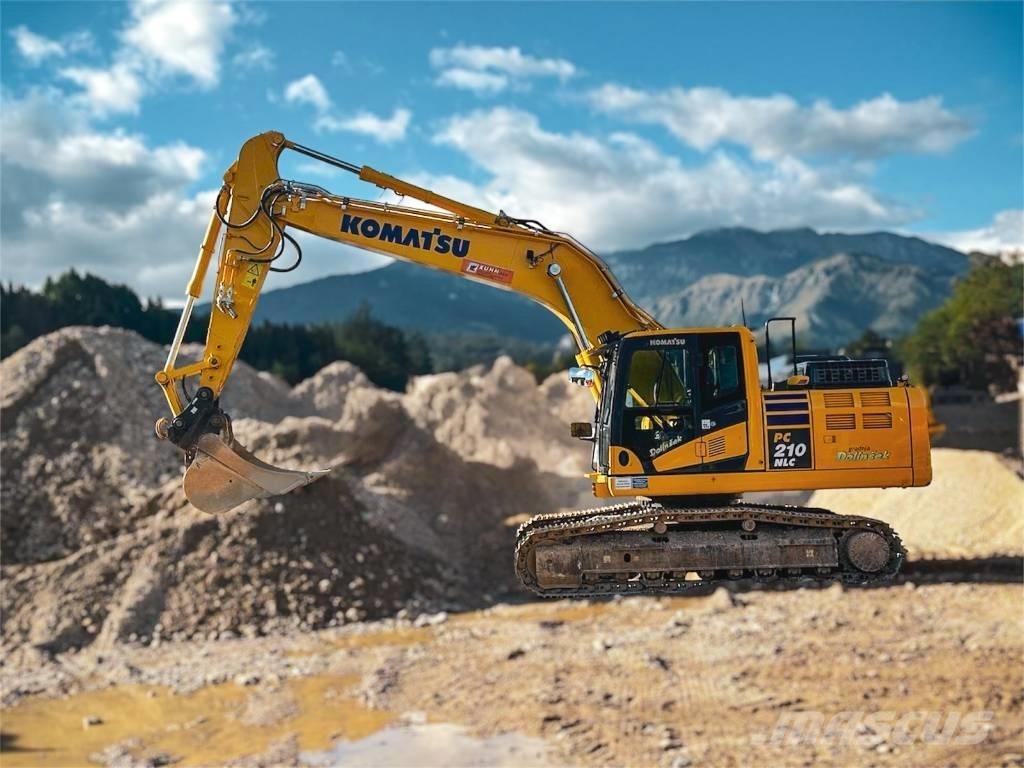 Komatsu PC 210 NLC Rupsgraafmachines