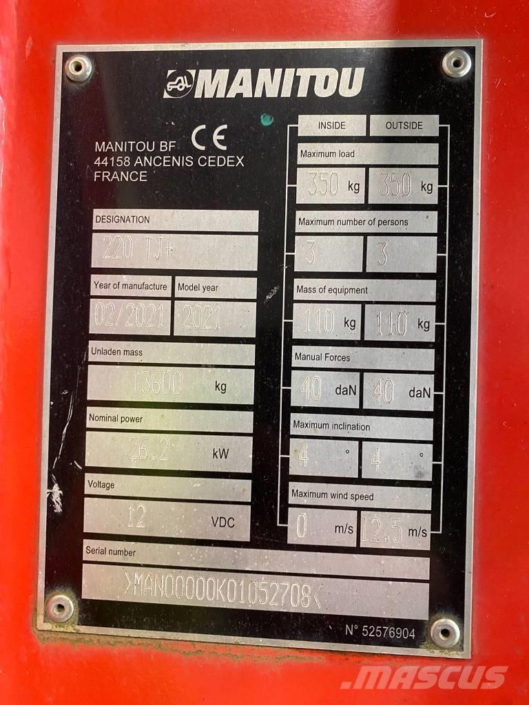 Manitou 220 TJ Knikarmhoogwerkers